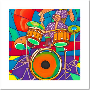 Calypso Percussion - AI Art Posters and Art